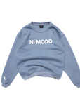 Ni Modo Crewneck - Kyanite Blue