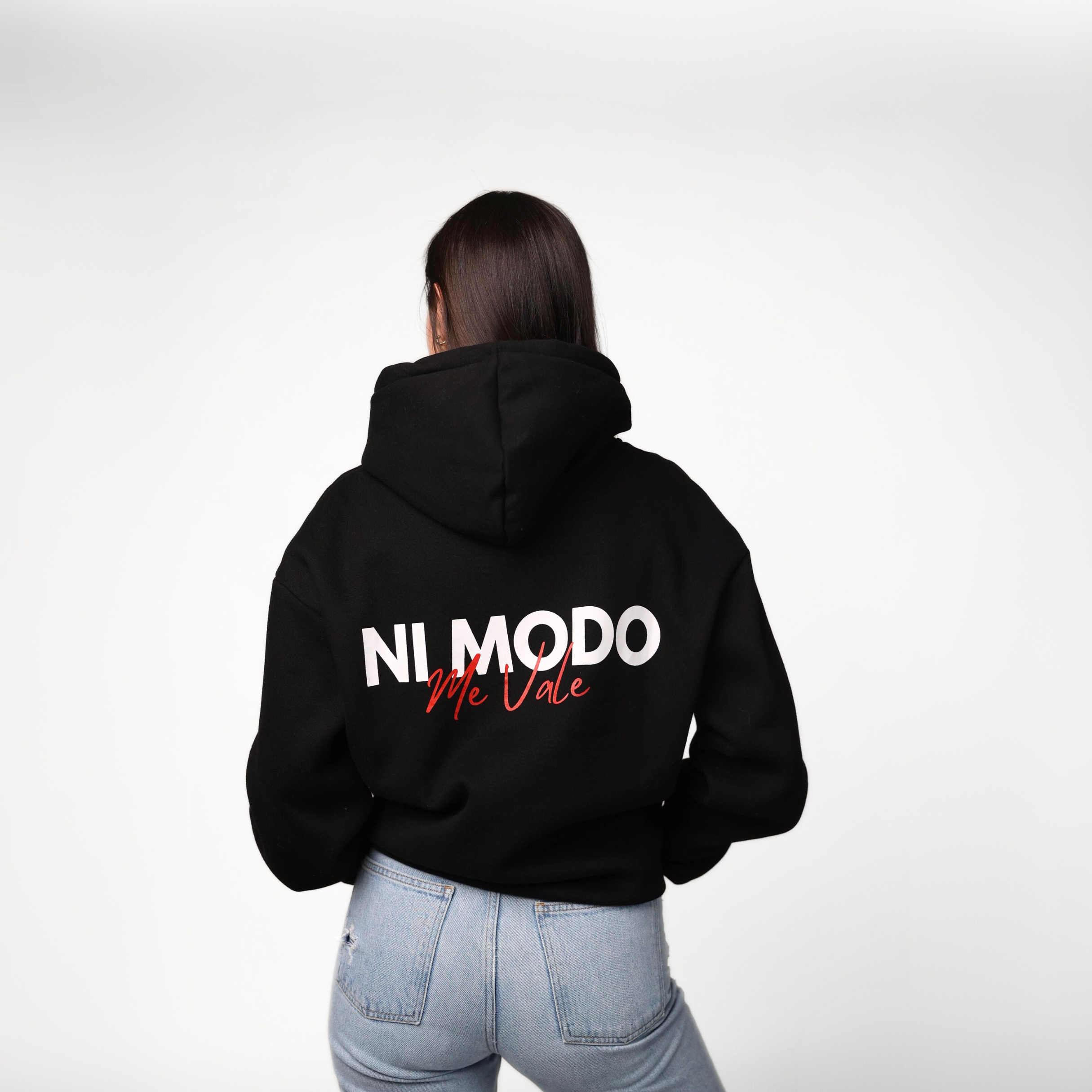 Me Vale Hoodie - Black – nimodo.co