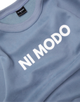 Ni Modo Crewneck - Kyanite Blue