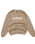 Ni Modo Crewneck - Latte Beige
