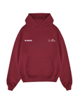En Las Manos De Dios Hoodie - Red Wine