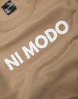 Ni Modo Crewneck - Latte Beige