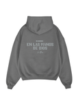 En Las Manos De Dios Hoodie - Iron Grey