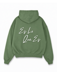 Es Lo Que Es - Olive Green Hoodie