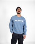 Ni Modo Crewneck - Kyanite Blue