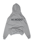 Abrazar la resiliencia - sudadera con capucha grises de humo