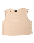 Training Crop Top - Sandy Beige