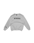Mini Ni Modo Crewneck - Grey