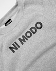 Mini Ni Modo Crewneck - Grey
