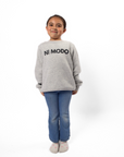 Mini Ni Modo Crewneck - Grey