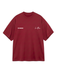En Las Manos De Dios T-Shirt - Red Wine