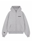 Ni Modo Zip Up Hoodie - Grey