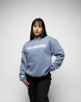 Ni Modo Crewneck - Kyanite Blue