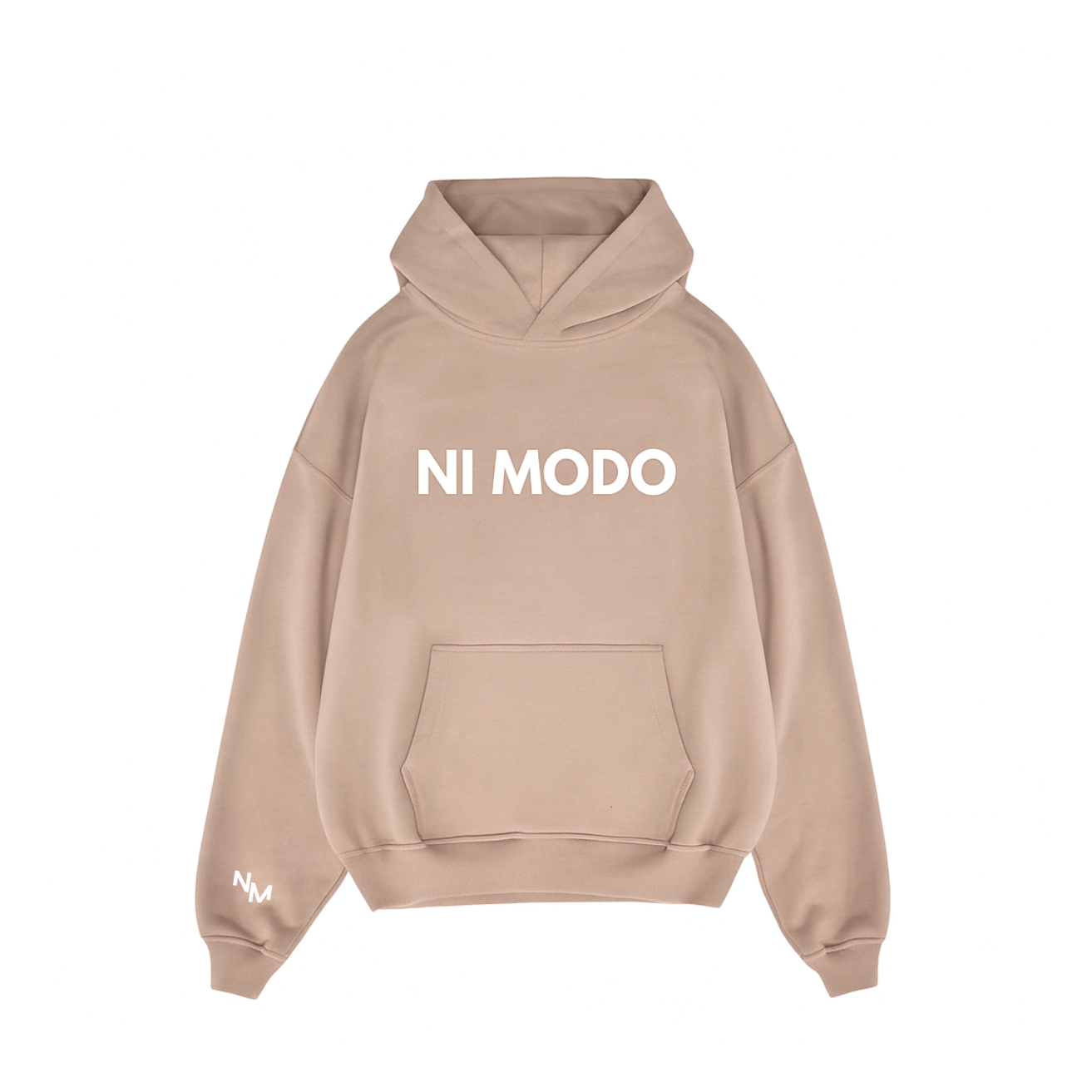 Ni Modo Hoodie - Latte Beige – nimodo.co