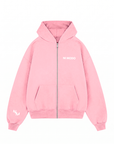 Ni Modo Zip Up Hoodie - Bubblegum Pink