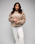 Ni Modo Hoodie - Latte Beige