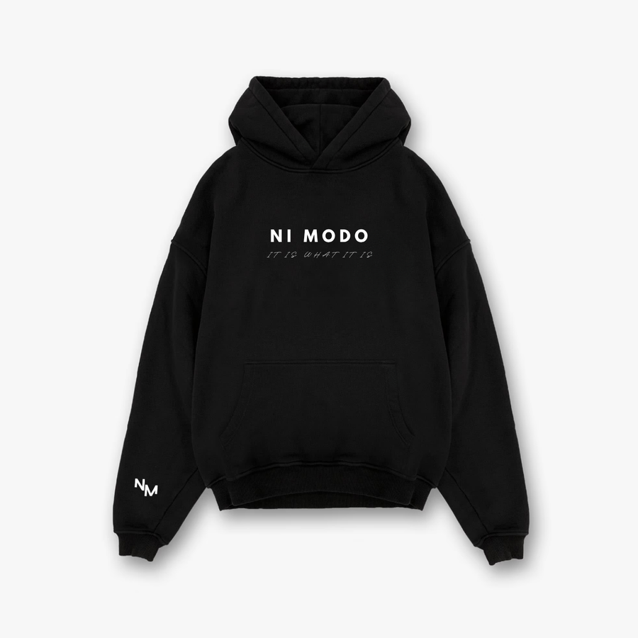 It Is What It Is - Black Hoodie
