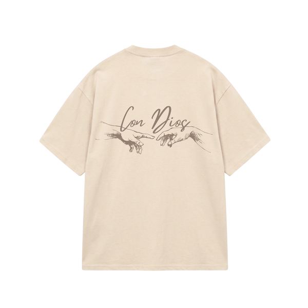 Con Dios T-Shirt - Crema