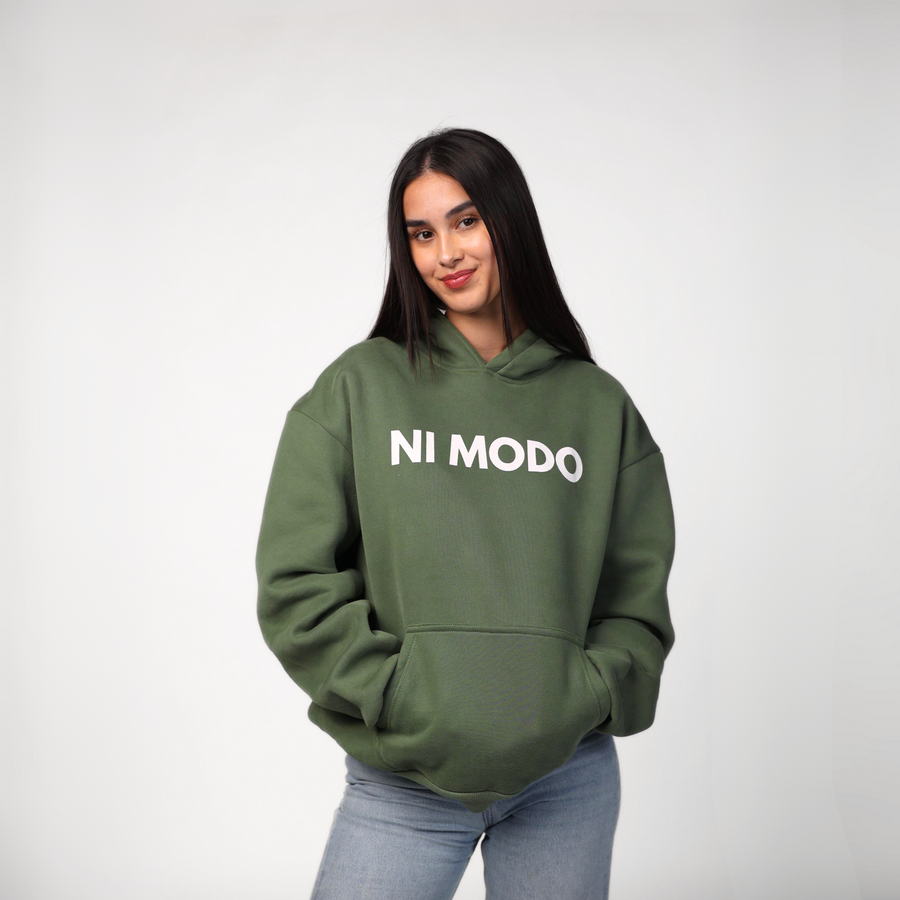 Es Lo Que Es - Olive Green Hoodie