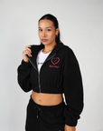 Women's Crop Jacket - Resilient Heart