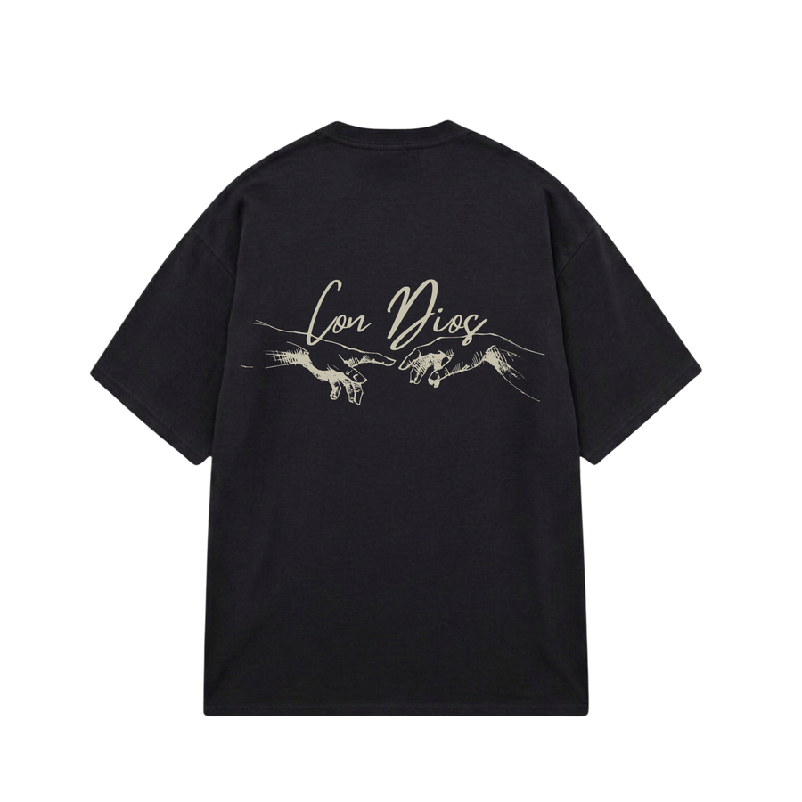 Con Dios T-Shirt - Midnight Black – nimodo.co