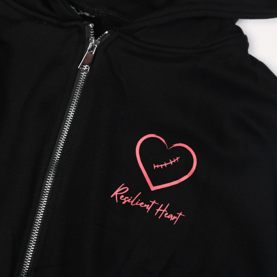 Women's Crop Jacket - Resilient Heart