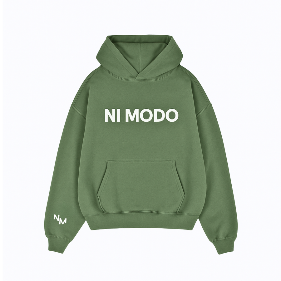 Es Lo Que Es - Olive Green Hoodie