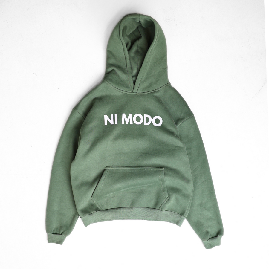 Es Lo Que Es - Olive Green Hoodie