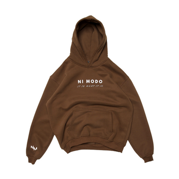 It Is What It Is - Mocha Brown Hoodie