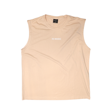 Training Tank Top - Sandy Beige