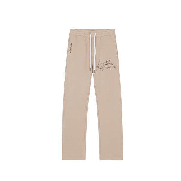 Con Dios Sweatpants - Latte Beige