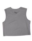 Training Crop Top - Smoke Grey