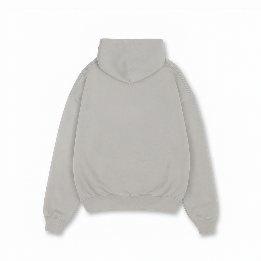 Es lo que es - sudadera gris de niebla