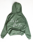 Es Lo Que Es - Olive Green Hoodie