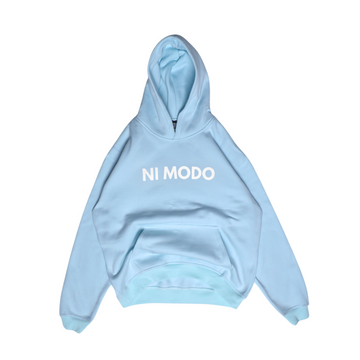 Es Lo Que Es - Frosted Blue Hoodie