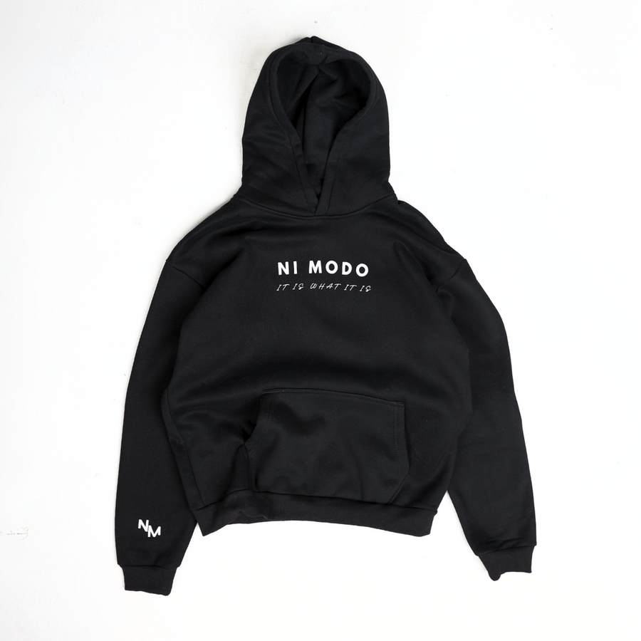 It Is What It Is - Black Hoodie