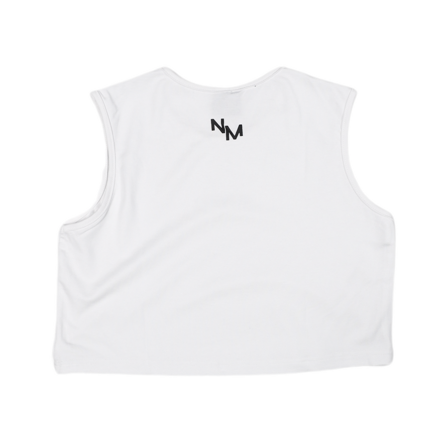 Training Crop Top - Leche White