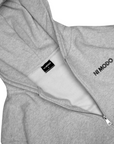 Ni Modo Zip Up Hoodie - Grey