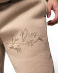 Con Dios Sweatpants - Latte Beige