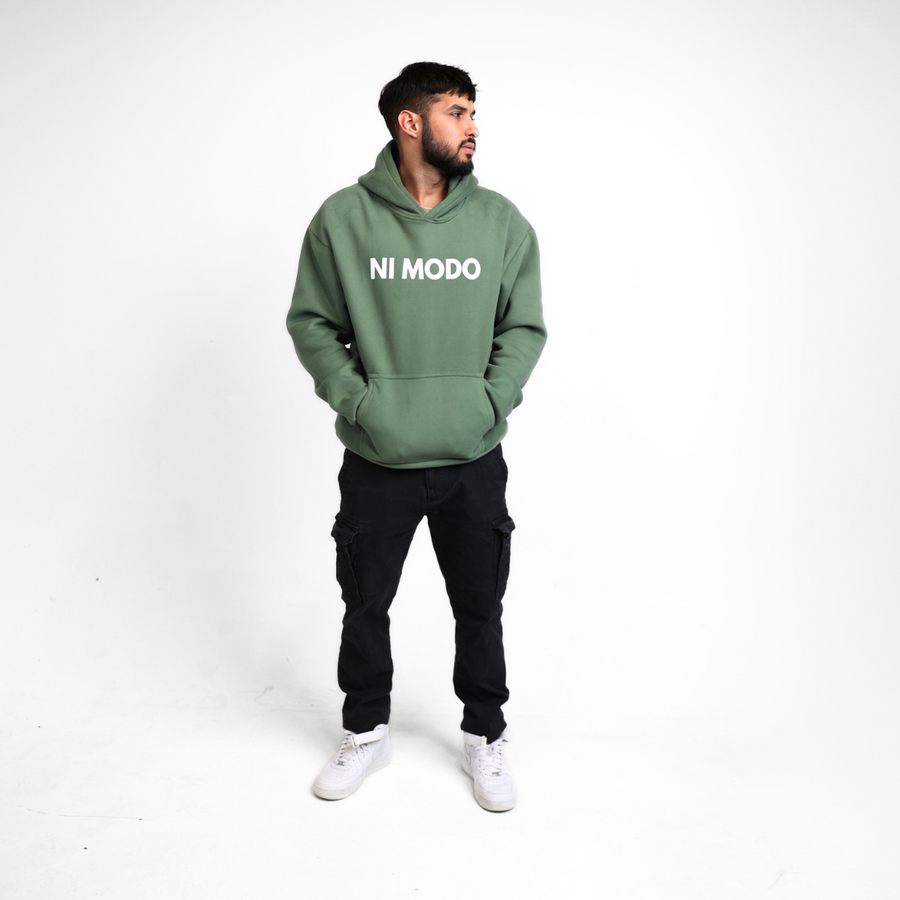 Es Lo Que Es - Olive Green Hoodie