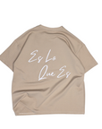 Es Lo Que Es - Crema Brown Tee