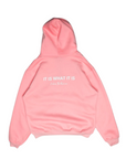 Ni Modo Zip Up Hoodie - Bubblegum Pink