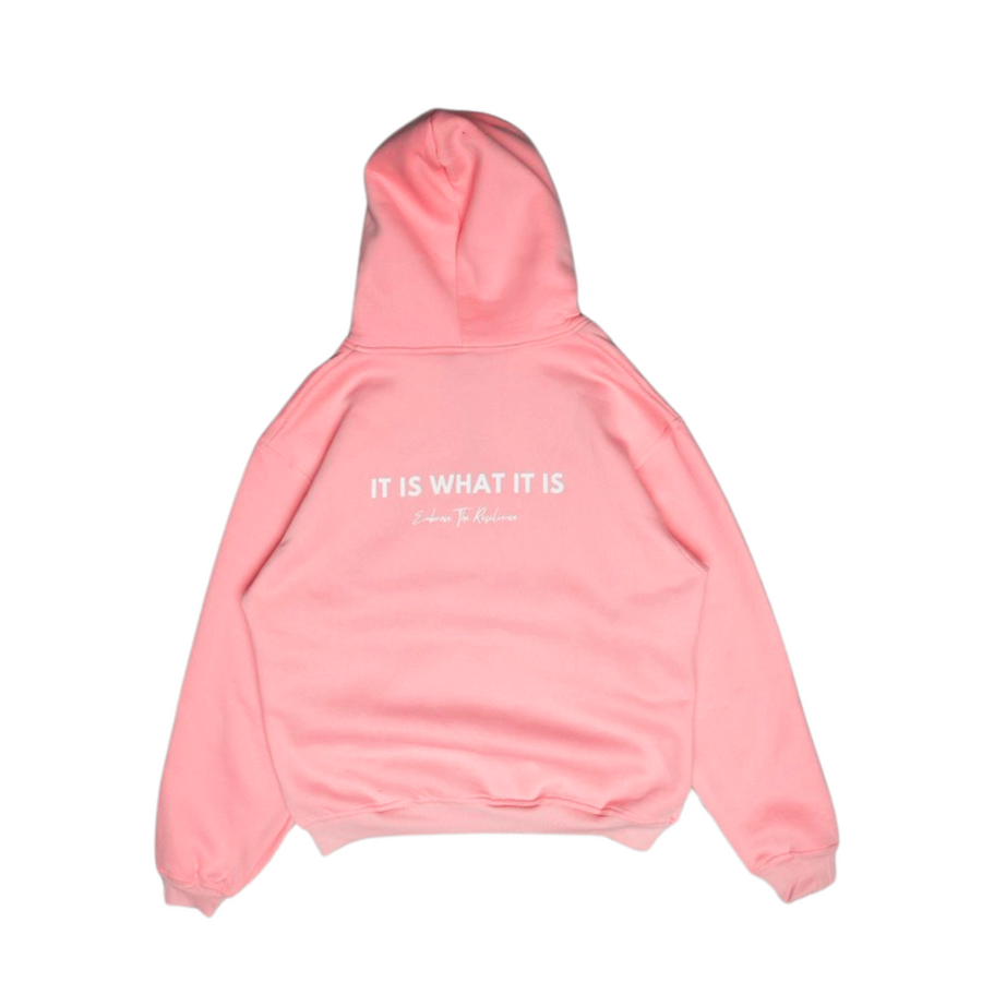 Ni Modo Zip Up Hoodie - Bubblegum Pink