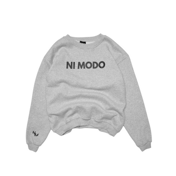 Ni Modo Crewneck - Grey