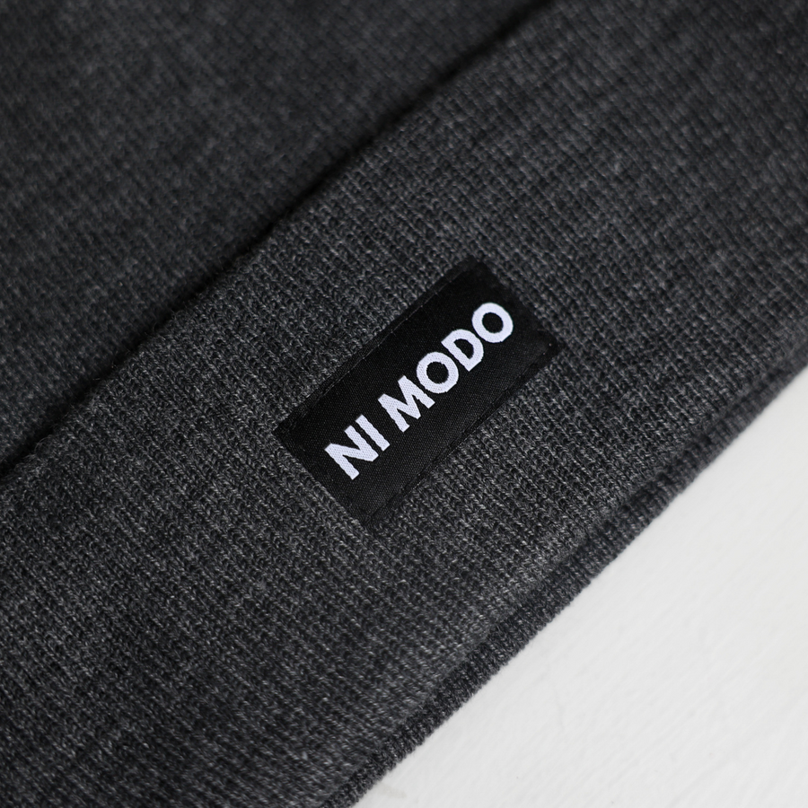 Ni Modo Beanie - Charcoal