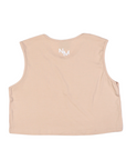 Training Crop Top - Sandy Beige