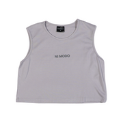 Training Crop Top - Silver