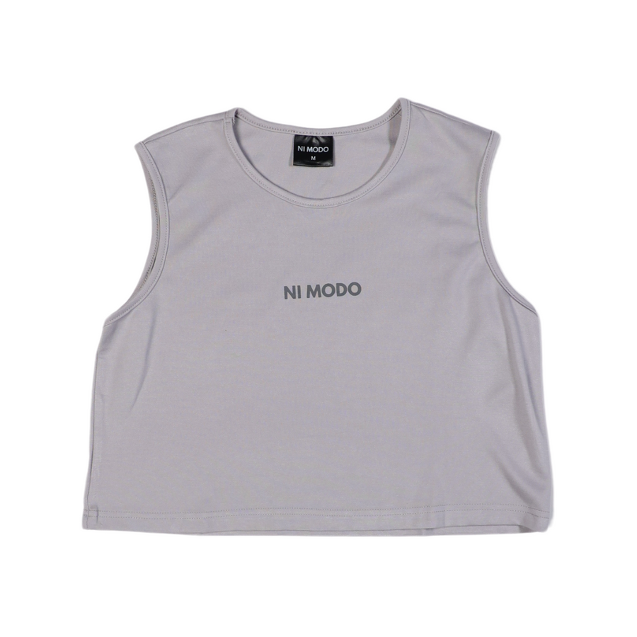 Training Crop Top - Silver