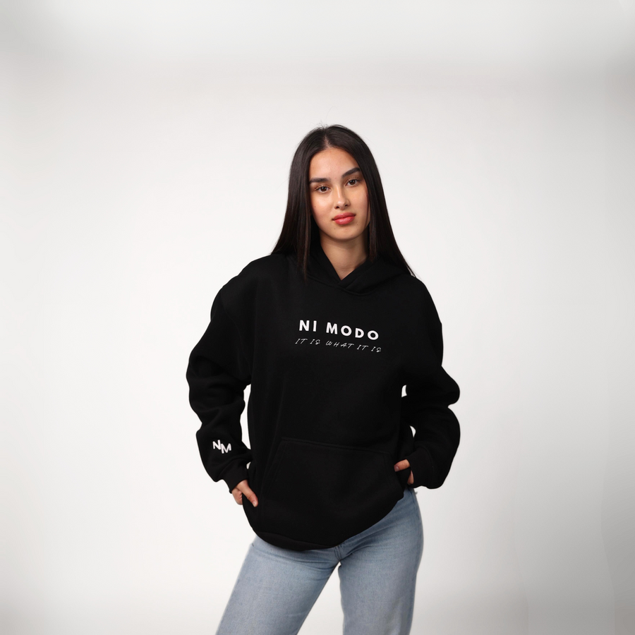 It Is What It Is - Black Hoodie