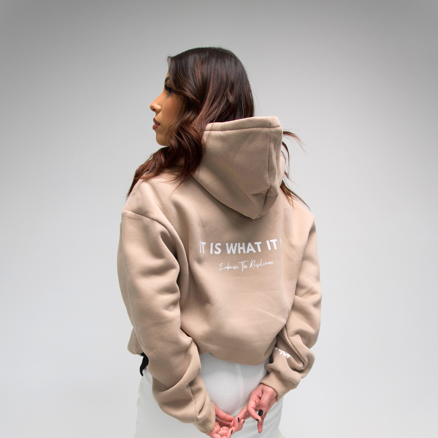 Ni Modo Hoodie - Latte Beige